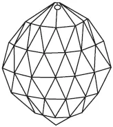 Рис 44 Сферический кристалл из свинцового стекла Подвески и колокольчики - фото 56