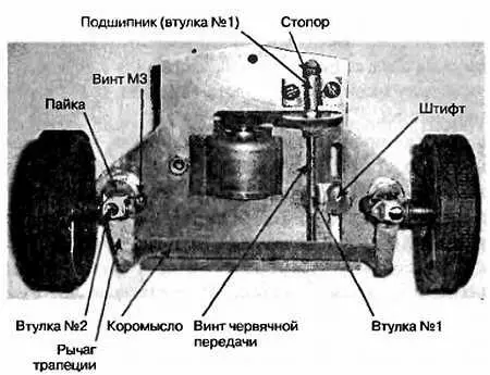 Рис 8 11 Верхняя панель вид снизу Червячная передача состоит из винта с - фото 195