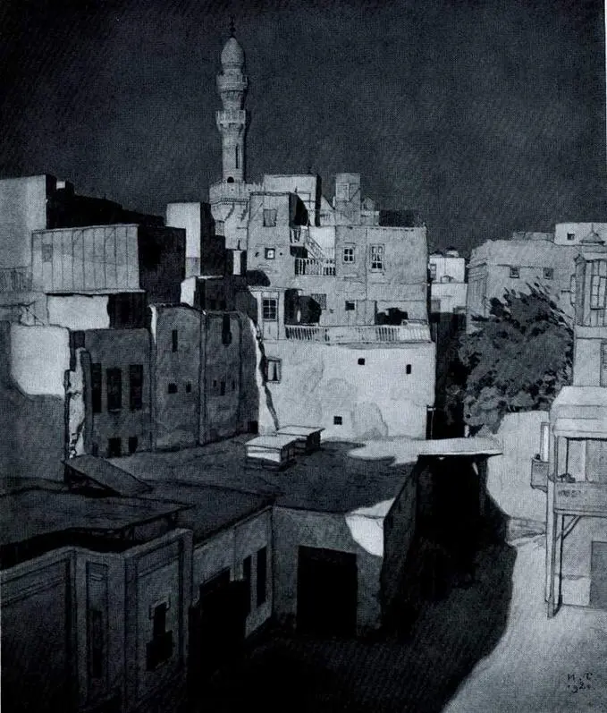 Уличка в Каире 1921 Юг Франции Холмы 1936 Батилиман 1940 В период - фото 113