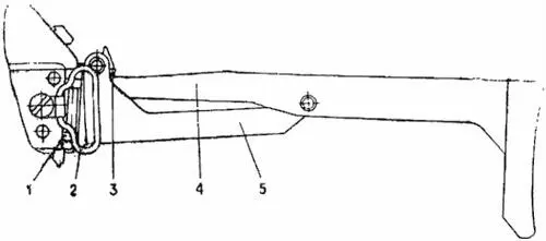 1 основание приклада 2 антабка 3 защелка приклада 4 верхняя тяга с - фото 11