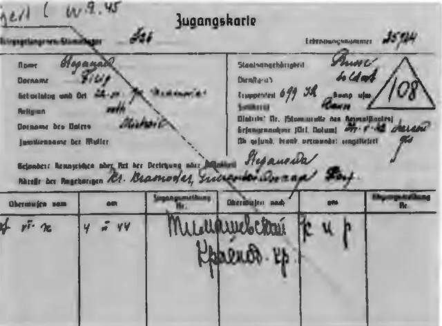 Карточка военнопленного Филиппа Степанова Мария Присоха Праздник в - фото 42