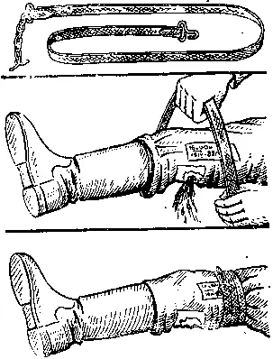 Рис 104 Наложение кровоостанавливающего жгута Рис 105 - фото 122