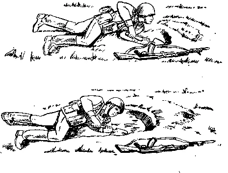 Приёмы и способы действий солдата в бою - фото 191