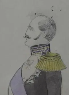 А О Заренок Николай I в мундире лейбгвардии Семеновского полка 1840е Не - фото 6