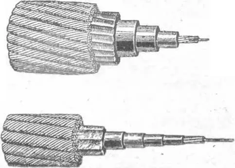 Рис 81 Кабели 1857 и 1865 гг Начали с середины океана Как только - фото 82
