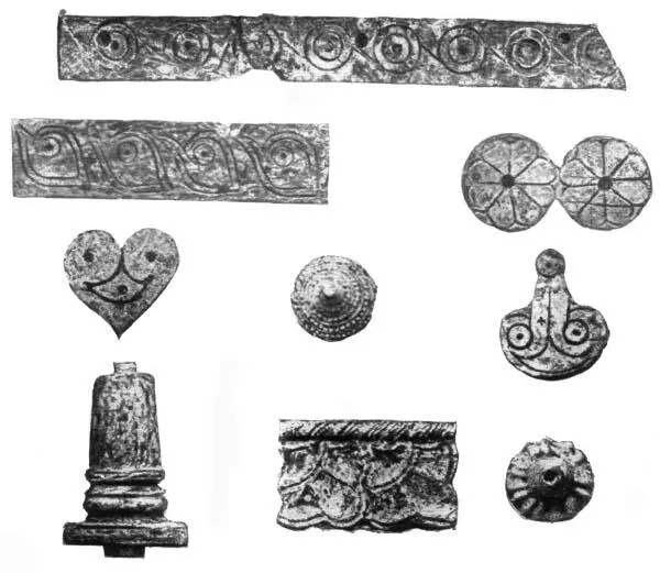 Рисунок 67 Аттика Спата Накладные пластинки из слоновой кости ВСЕ 1878 - фото 70