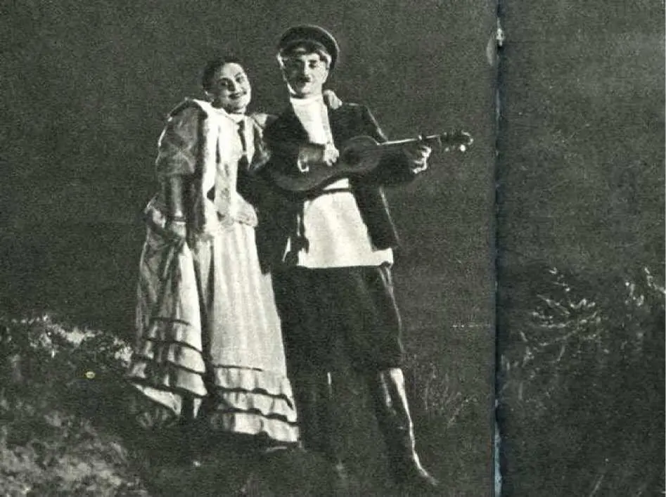 Гроза Режиссер В Петров Союзфильм 1934 год Ходил гулял в полночь - фото 160