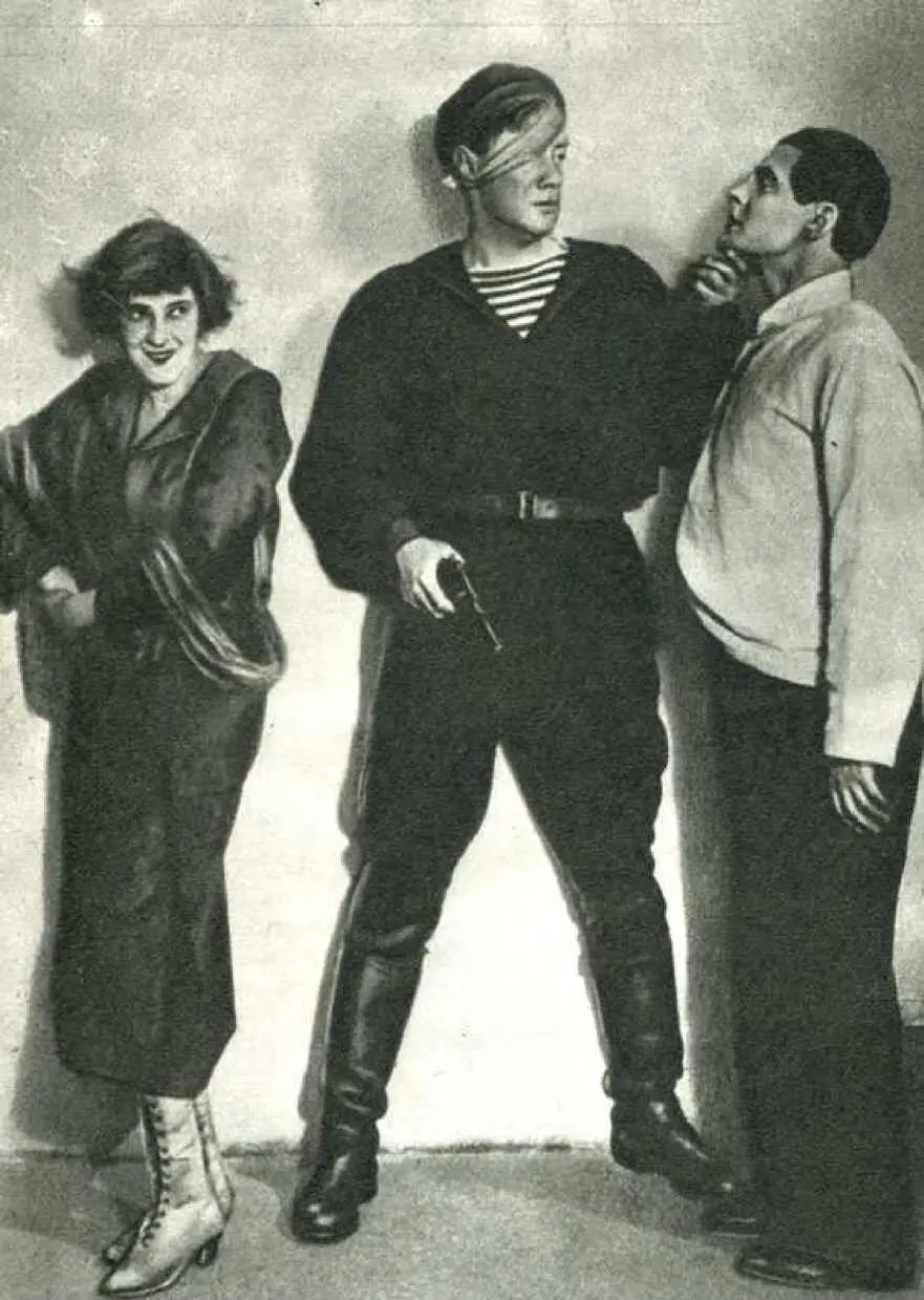 Патетическая соната Н Кулиша Режиссер А Я Таиров Камерный театр 1931 - фото 99