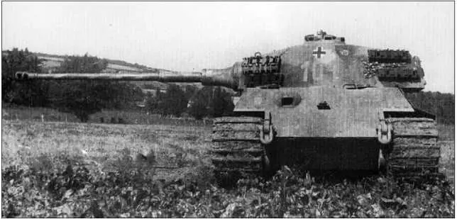 Королевский тигр из состава 101го тяжелого танкового батальона подбитый - фото 194