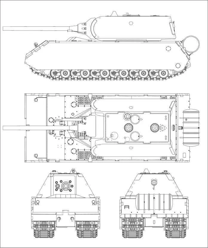 Maus 3 января 1943 года Гитлер потребовал от Порше отчета о состоянии работ - фото 237