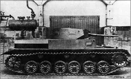 Прототип фирмы Krupp МКА PzIII AusfA К танкам модификации А относились - фото 5