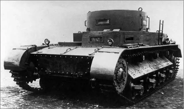 Прототип танка BW фирмы Rheinmetall 1935 год Хорошо виден заглушенный погон - фото 111