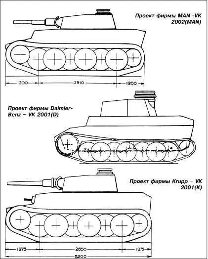 Несколько больше информации имеется о перспективном танке BW40 именуемом также - фото 135