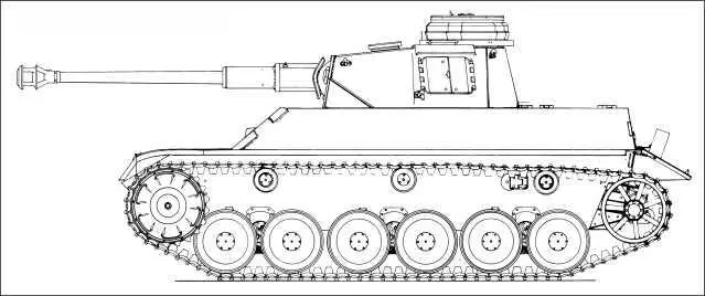 Проект Panzerkampfwagen IIIIV Еще в январе 1943 года Управление вооружений - фото 210