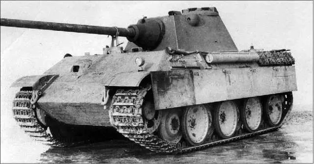 Последний вариант башни Schmalturm установленный на корпусе танка AusfG 1945 - фото 236