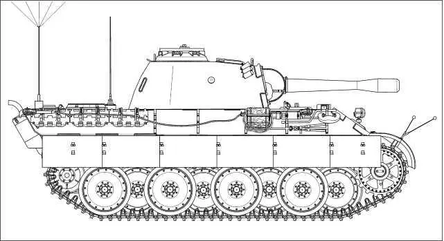 Машина передовых артиллерийских наблюдателей SdKfz172 - фото 269