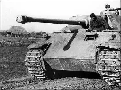 Пантера AusfD дивизии Великая Германия Район Карачева август 1943 года - фото 275