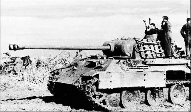 Пантера AusfA на боевой позиции Восточный фронт Украина 1943 год На 25 - фото 286