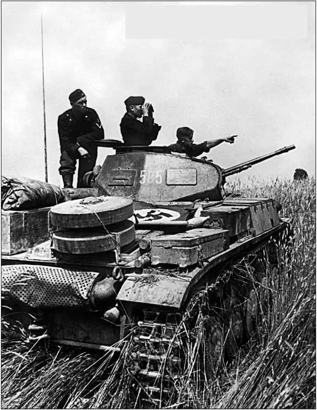 Panzer II представлял собой своего рода промежуточный танк пригодный как для - фото 108