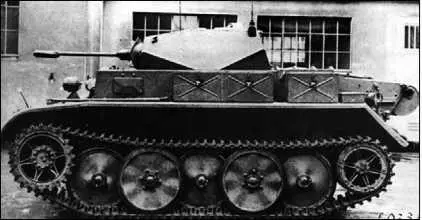 Прототип легкого разведывательного танка PzII AusfL Luchs 1942 год - фото 156