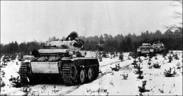 Разведывательная группа 4й танковой дивизии Восточный фронт зима 1944 года - фото 161