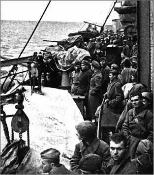 Красный Крым перебрасывает войска в Севастополь март 1942 г В ночь на 25 - фото 55