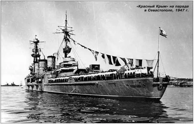 Красный Крым на параде в Севастополе 1947 г 8 апреля 1953 г Красный - фото 62