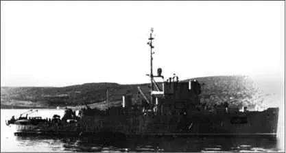 Тральщик Т281 Заложен 1 февраля 1943 г на верфи Galf Sb в Мадисонвилле - фото 170