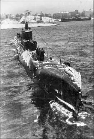 Подводная лодка К52 в Хельсинки 1945 г Заложена 26 февраля 1938 г в - фото 193