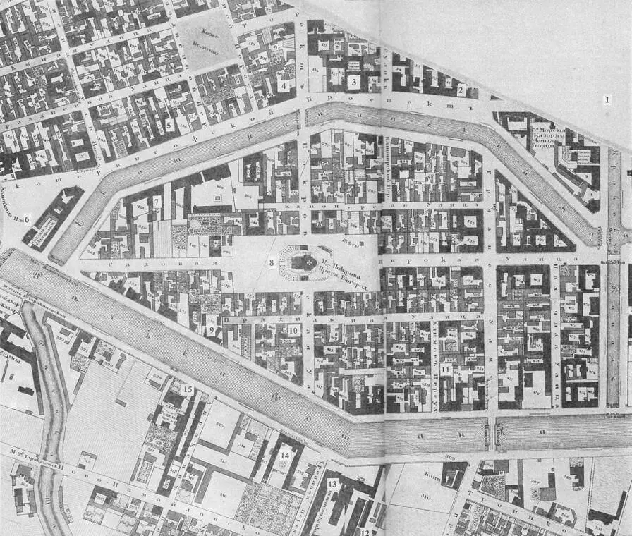Четвертая адмиралтейская часть 1 Дом где жил В А Жуковский 2 Дом - фото 131