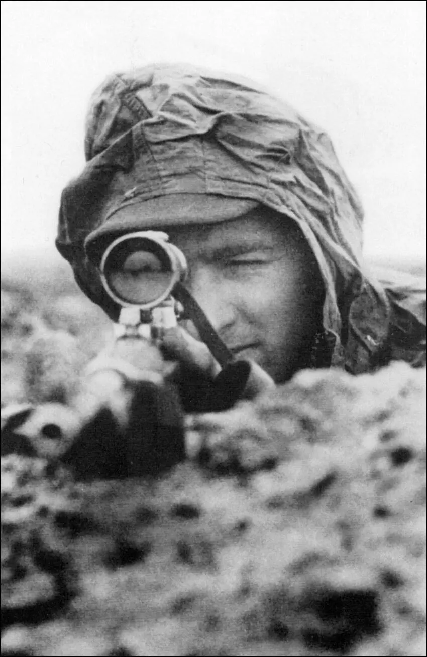Бруно Сюткус осень 1944 года Четырехкратный оптический прицел Zeiss Ajack - фото 13