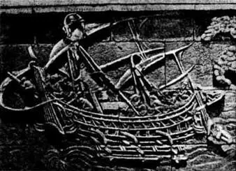 Рис 66 Индонезийское аутригерное судно дальнего плавания Рельефное - фото 84