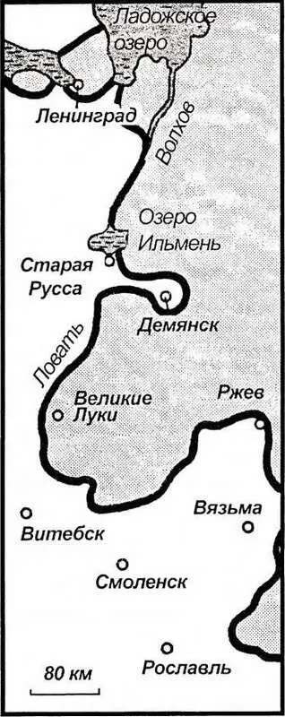 Карта 24 По всему Восточному фронту сложилась напряженная обстановка Атакам - фото 24