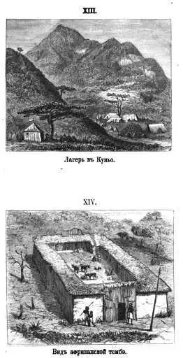 XIII Лагерь в Куньо XIV Вид африканской тембэ Спустившись с вершины цепи - фото 13