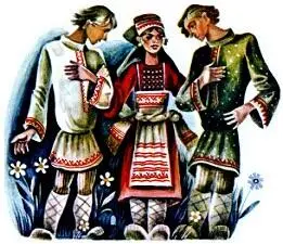 илибыли муж с женой Были у них два сына и дочь по имени Дуболго Пичай Дочь - фото 129