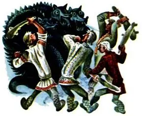 одном селе жили эрзяне Деревня была под барской рукой У барина живот большой - фото 266