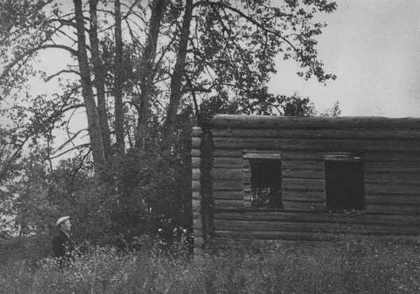Остатки дома Зиновьевых в Пахтине Середина 1950х Троицкая церковь в которой - фото 4