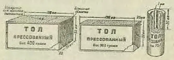Рис 41 Толовые тротиловые подрывные шашки Капсюльдетонатор это тонкая - фото 46