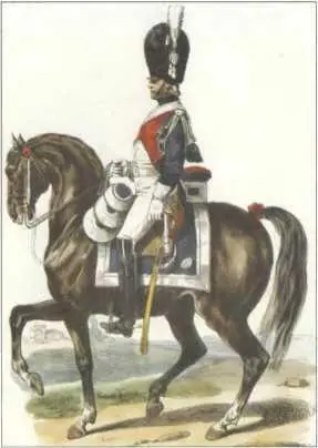 Французский конногвардеец 1812 г Наполеон на Бородинских высотах Худ - фото 61