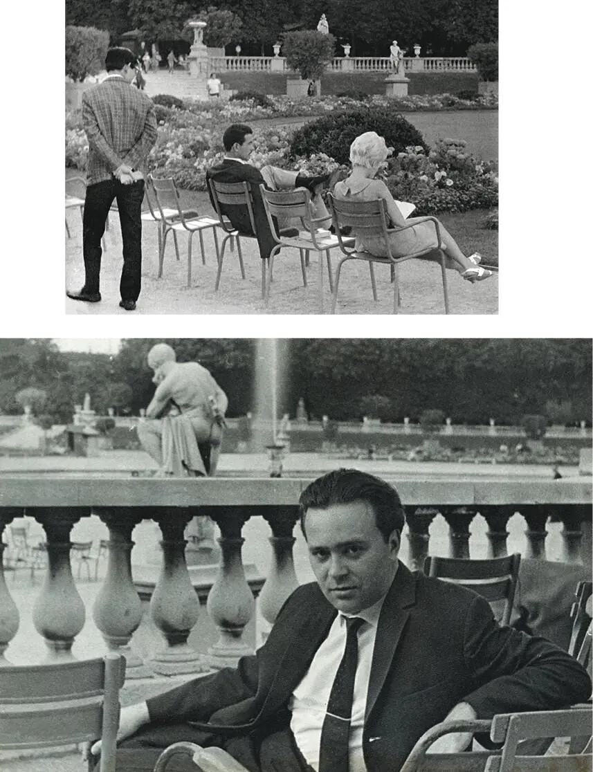 В Люксембургском саду Фотография автора наверху 1965 В Версале - фото 24