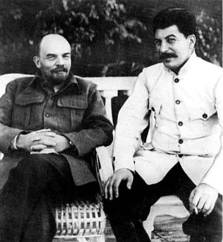 Рис72 Владимир Ленин и Иосиф Сталин встреча в Горках Очевидцы общавшиеся - фото 57