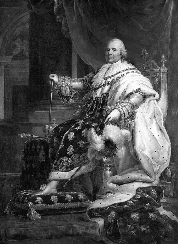 Портрет Людовика XVIII Ф П С Жерар Людовик XVIII - фото 24