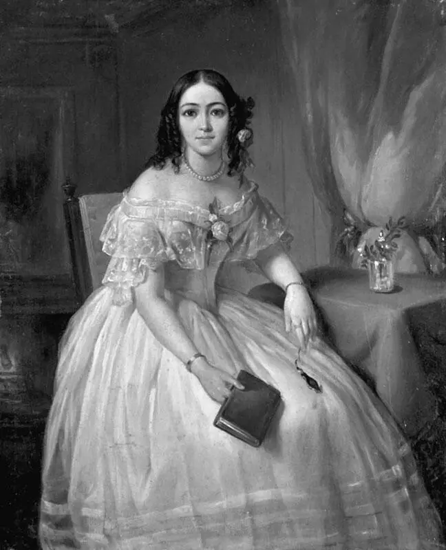 Портрет Софьи Карамзиной П Н Орлов 1840е гг Софья Николаевна - фото 26
