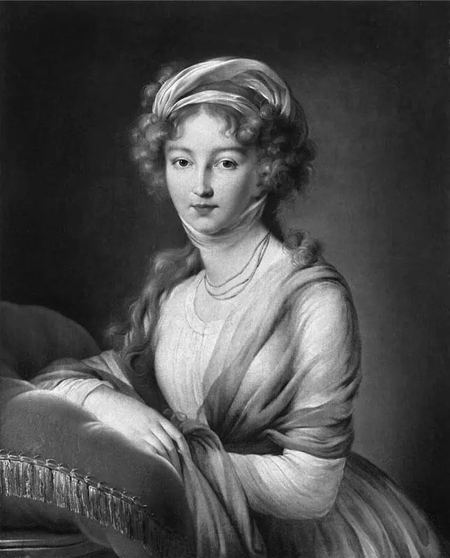 Портрет Елизаветы Алексеевны М Э Л ВижеЛебрен 1795 г Елизавета - фото 27