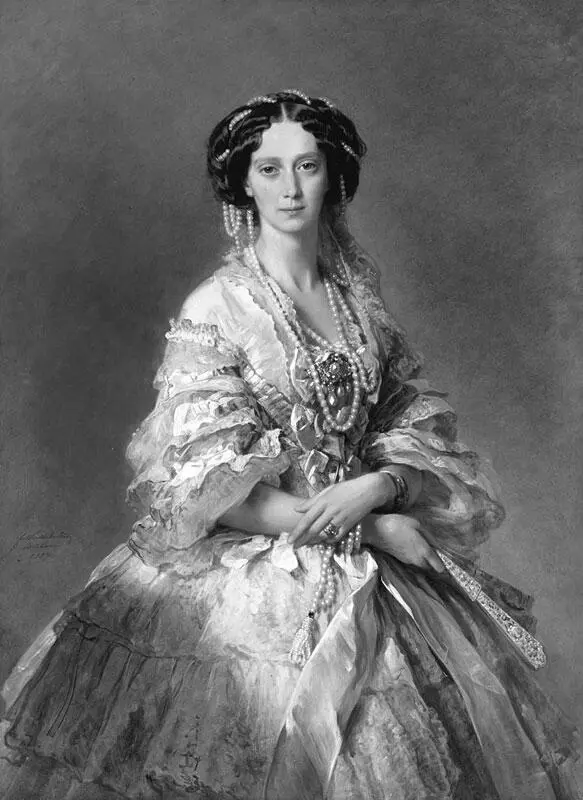 Портрет императрицы Марии Александровны Ф К Винтерхальтер 1857 г Мария - фото 39