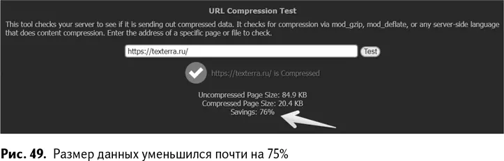 Снижение веса графикиГрафика часто составляет 80 и более от общего размера - фото 52