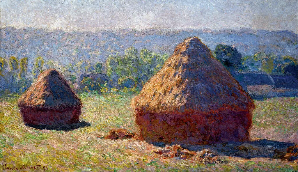 5 Клод Моне Скирды пшеницы в конце лета 1891 Музей Орсе Париж Фото - фото 62