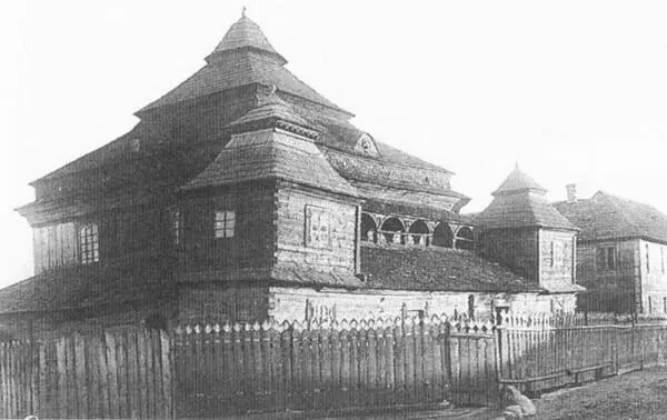Интерьеры деревянных синагог Восточная Европа XIX в - фото 22