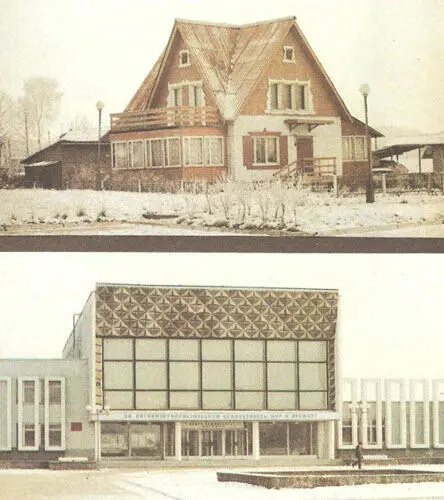 Новь Нечерноземья современные дома и Дворец культуры совхоза Борец - фото 128