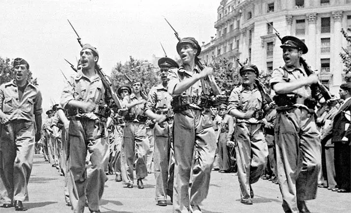 6 мая 1937 г Штурмовые гвардейцы вызванные для восстановления порядка - фото 43